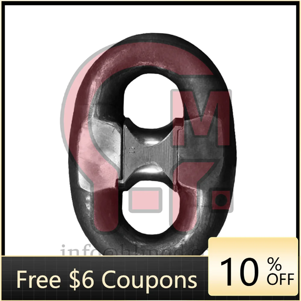 

BBWSTHLM 19mm Marine Hardware Joining Kenter Shackle U2 U3 Stud Link Anchor Chain for Nautical Applications