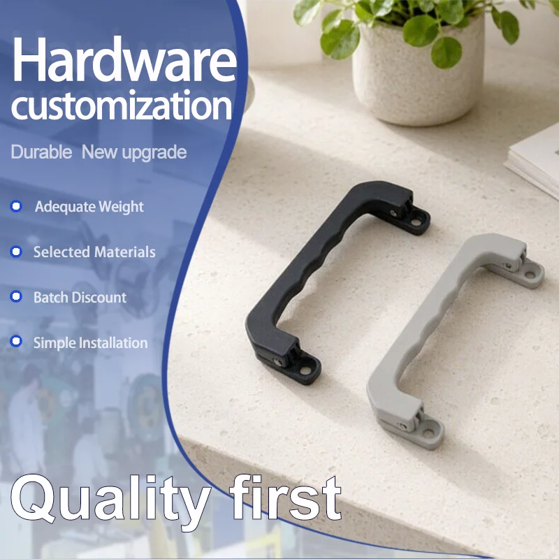 3pcs Aluminum Alloy Handle Automatic Folding Furniture Drawer Industrial Machinery And Equipment Chassis Cabinet Door