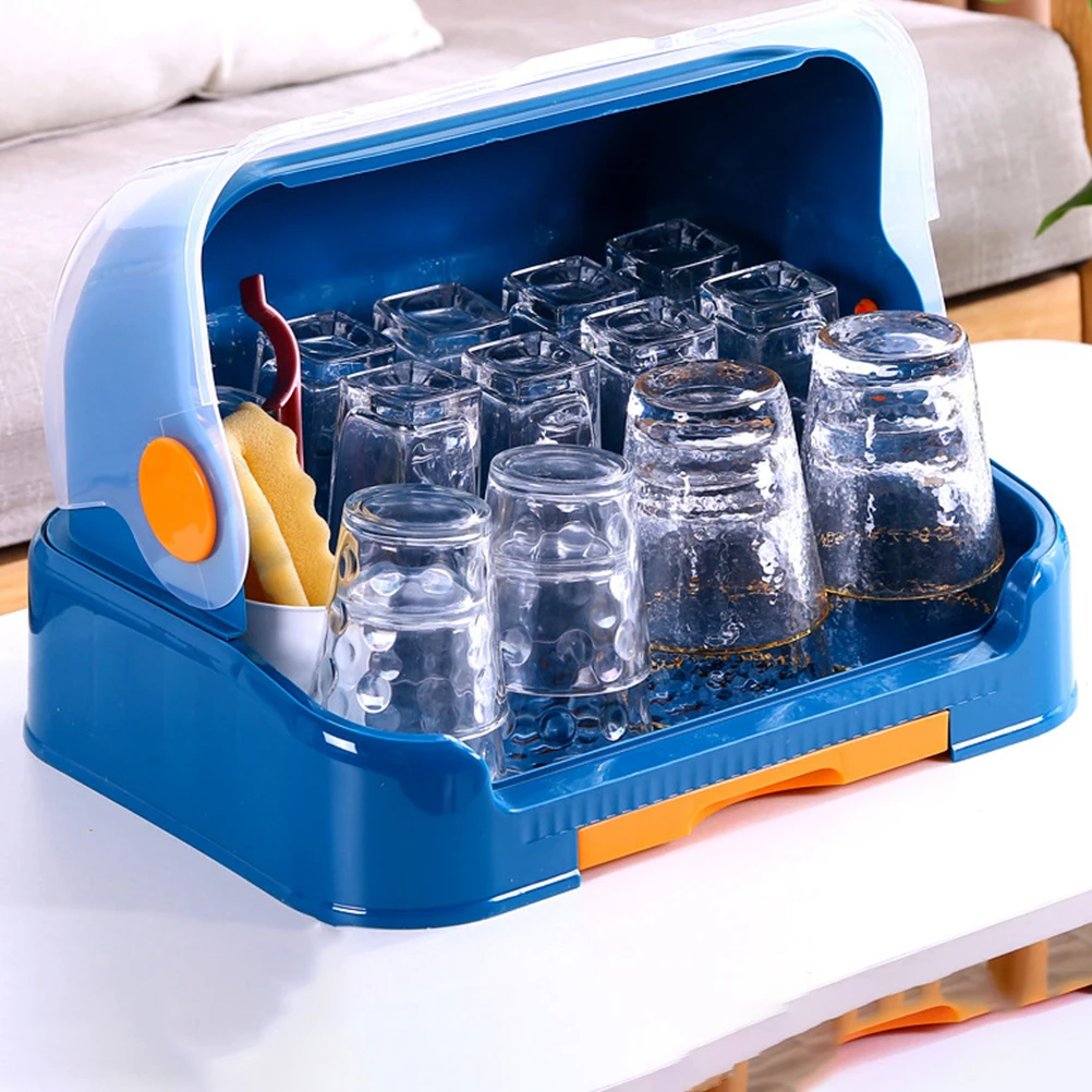 

Water Cup Storage Box Bottle Drying Rack Tray Organizer Dryer Holder Draining