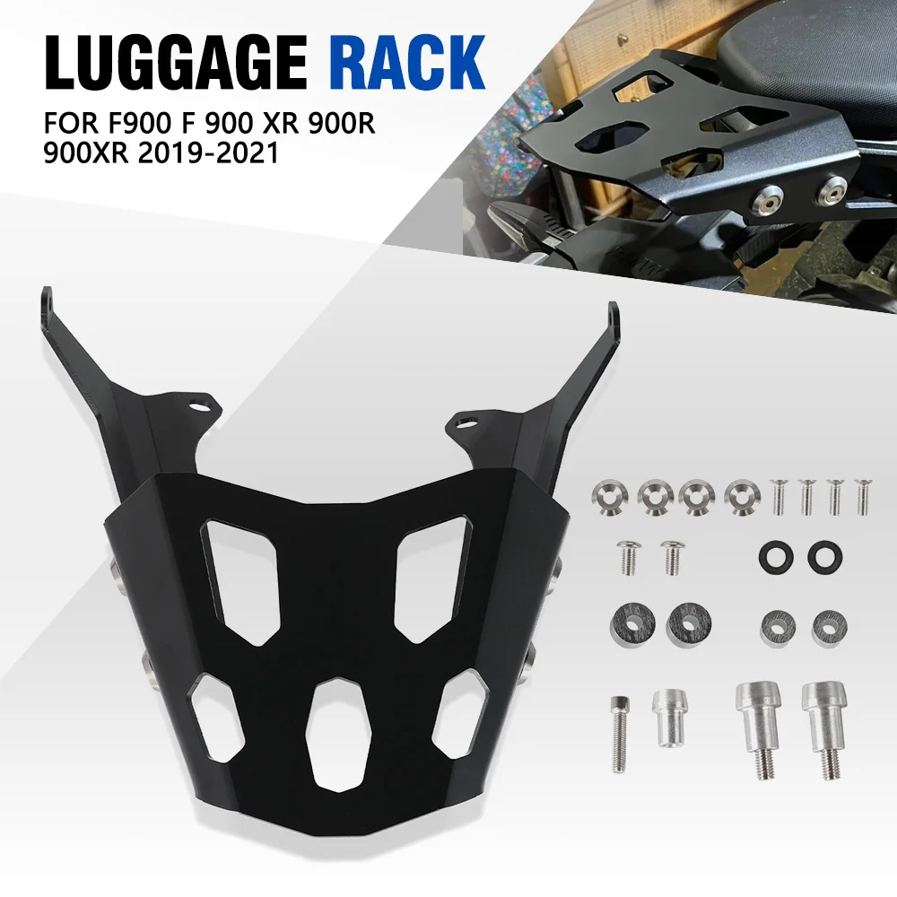 

Задние багажники для BMW F900 F900R F900XR 2019-2024, сумка для хранения мотоцикла, верхняя коробка, кронштейн для полки, опора для багажной полки