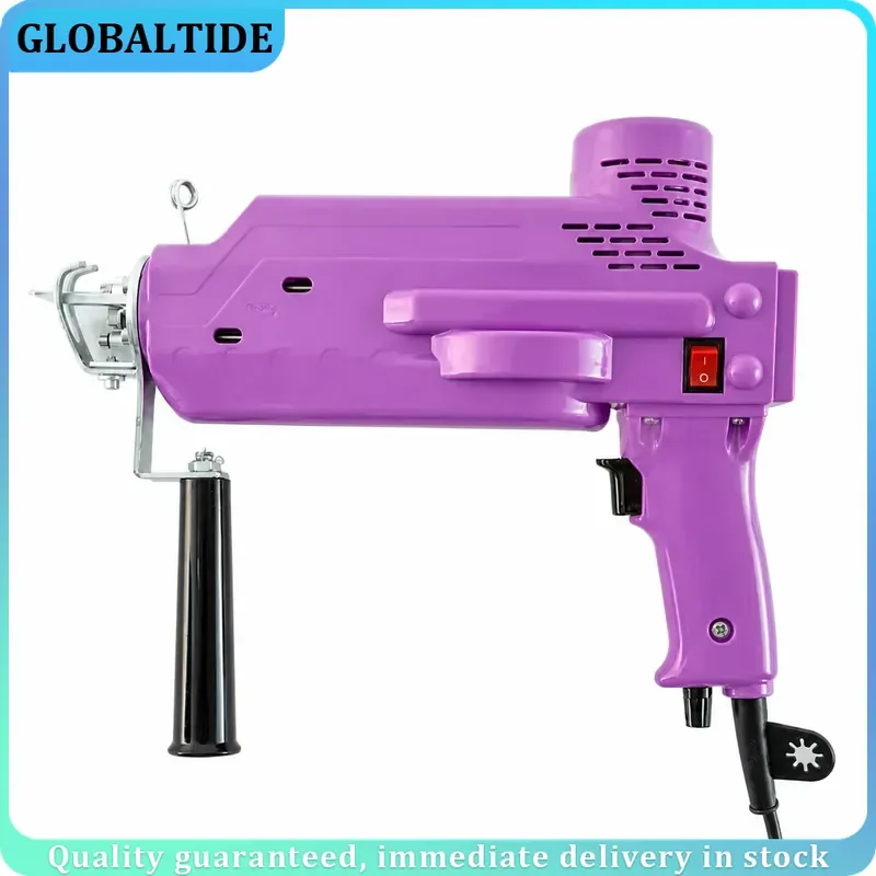 Portable Electric Tufting Gun Cut Loop Pile 2 in 1 Handheld DIY Rug Making Machine for Carpet Weaving Textile Customized High