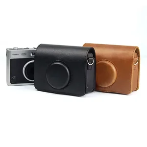 Retro -Kamera -Tasche für Mini Evo mit Schultergriff Leder PU Cover Schutzkamera Umhängetasche 6 Hauptverkaufsfretoo - №6