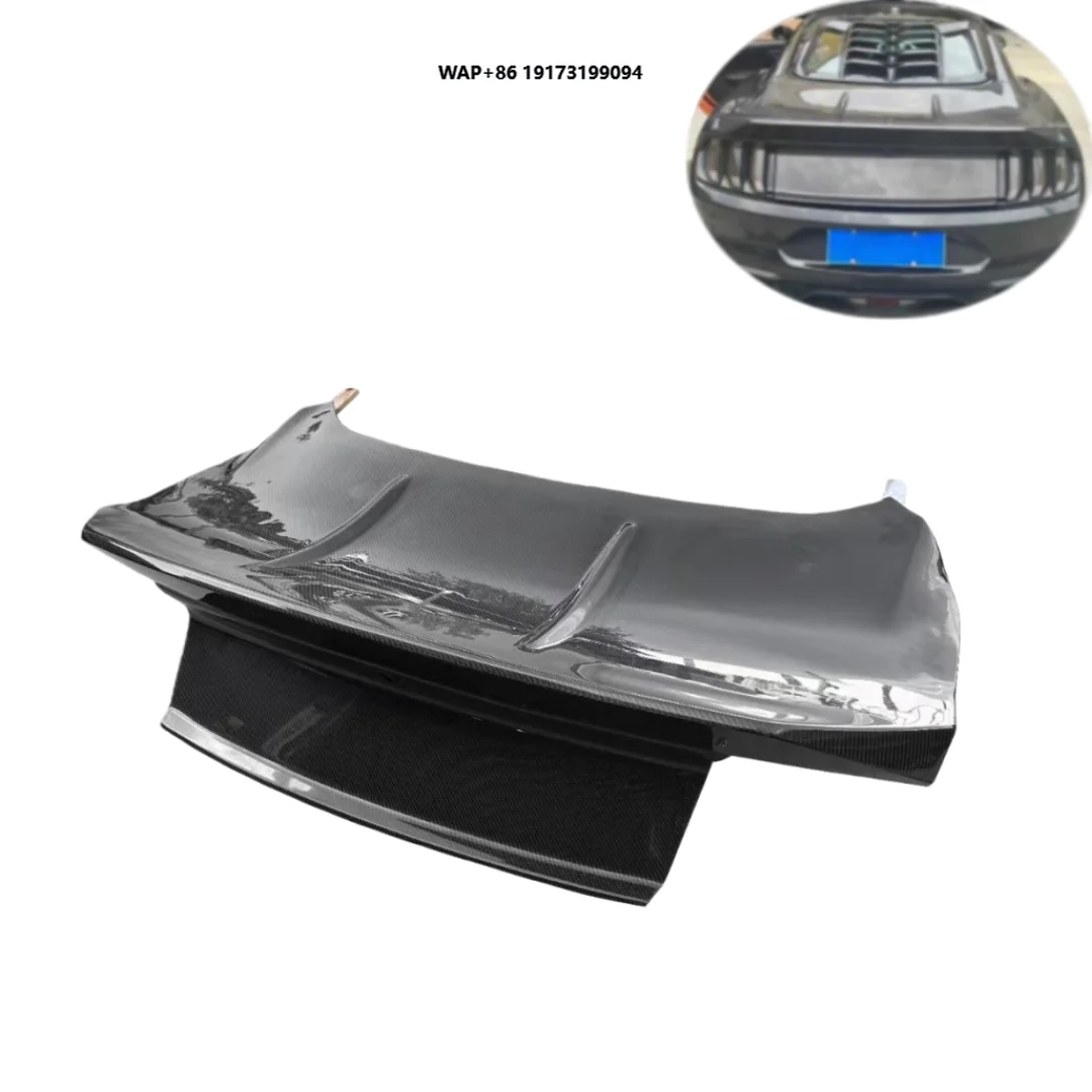 

High Quality WCDG Style Carbon Fiber Trunk for Mustang 2015-2018 Carbon Fiber Trunk Lid