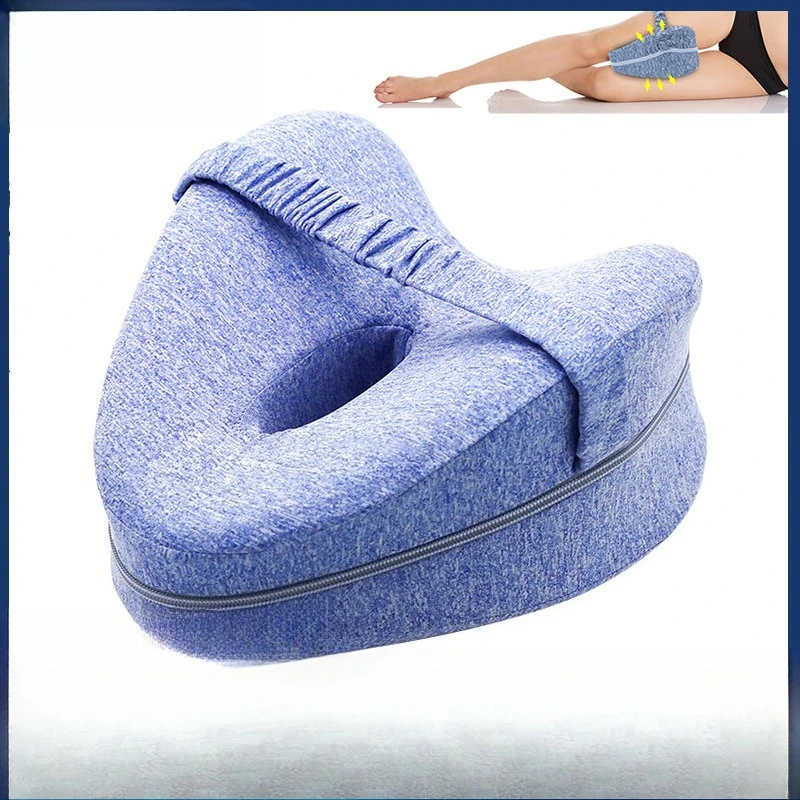 

Memory Cotton Leg Pillow Hollow Heart Pregnancy Side Sleeper Sciatica Orthopedic Sciatica Back Hip Relief Pillow For Bed, Sofa
