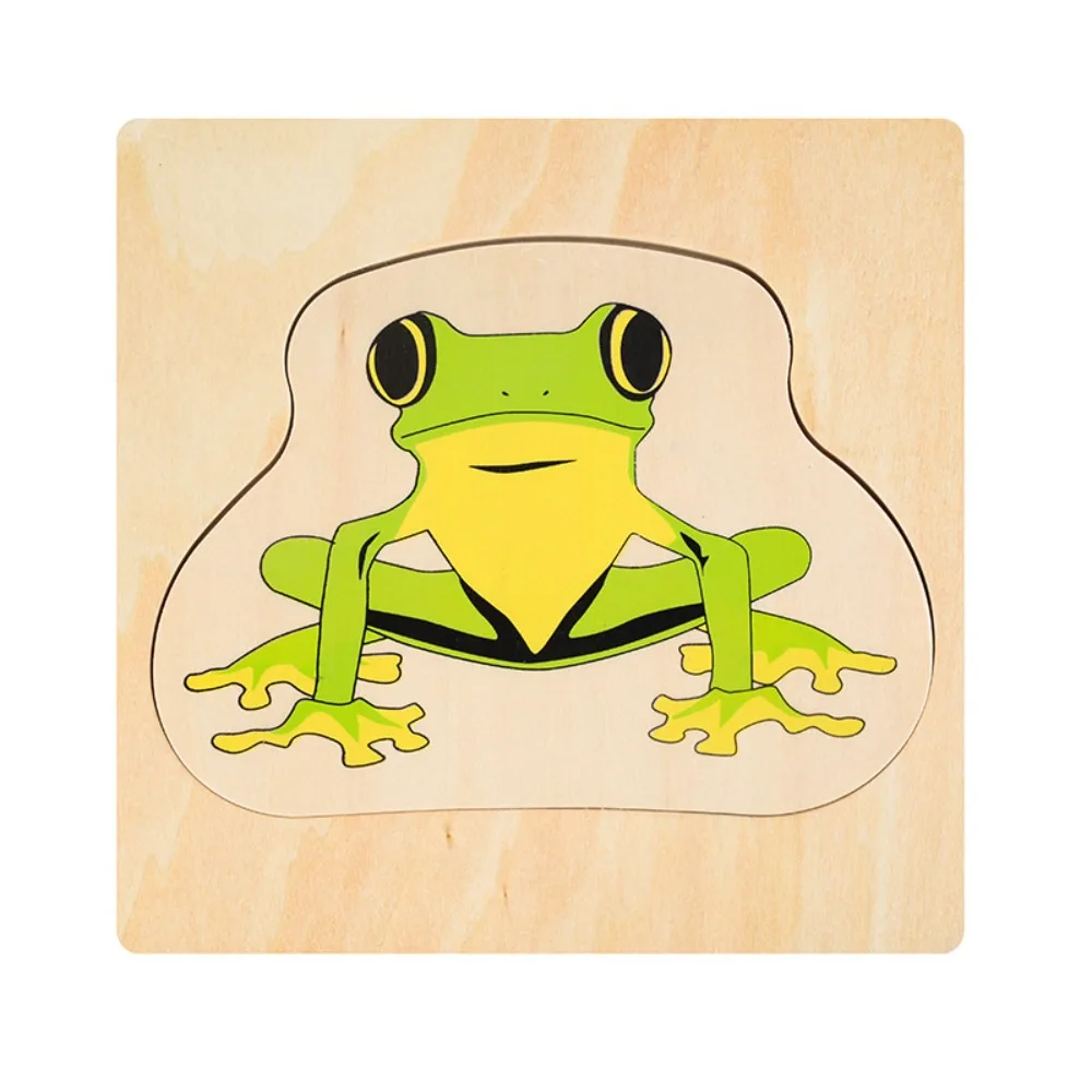 

Matching Toys Life Cycle 3D Puzzle Toy Cognitive Montessori Multi-Layer Jigsaw Animal Plant Life Logical Thinking
