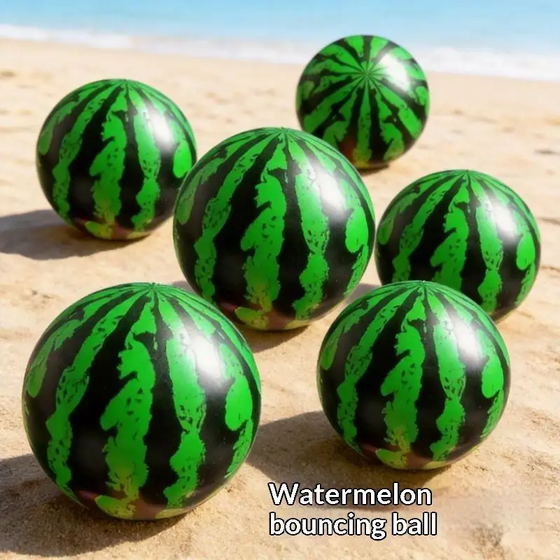 22cm Thickened Mini Inflatable Beach Ball Plastic Small Football Toy for Kids School Outdoor Activities Beach Play