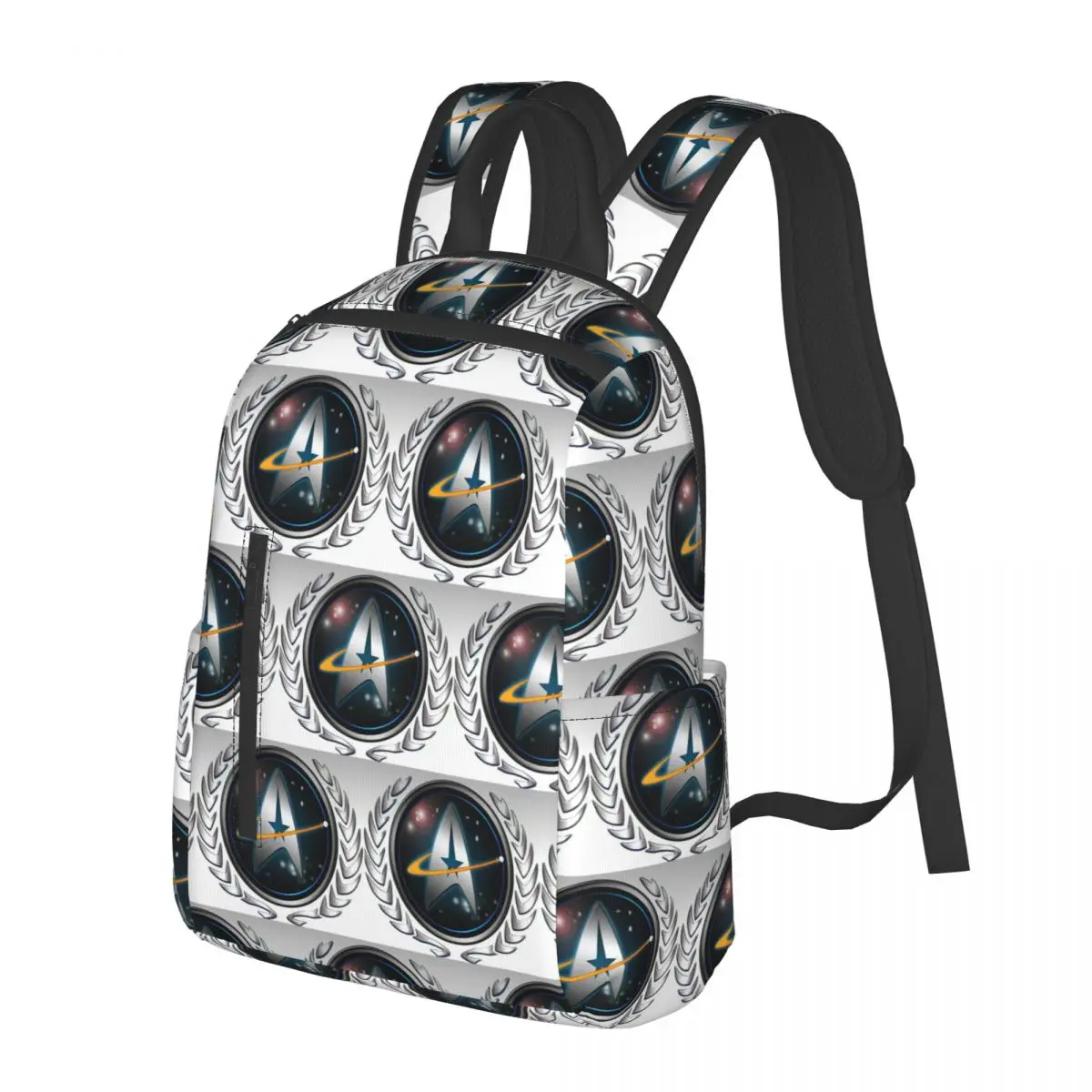 

Рюкзак для студентов по мотивам научно-фантастического сериала «Звездный путь», школьная сумка, походный рюкзак для путешествий, модная сумка для книг, сумка через плечо