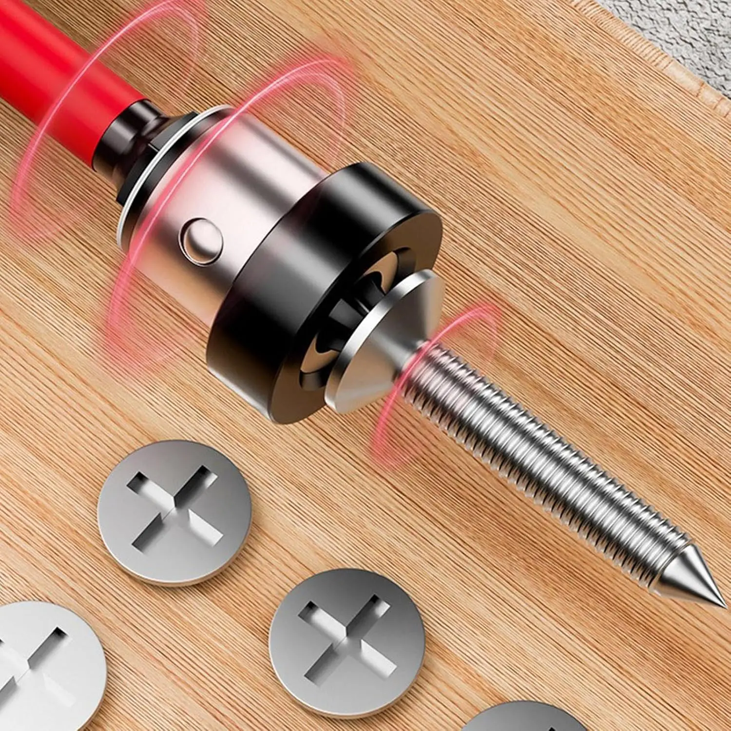 Magnetic Positioning S2 Screwdriver Bits Set for Drywall Plasterboard Gypsum Board Locating Bit Head Drilling Tools Home Improve