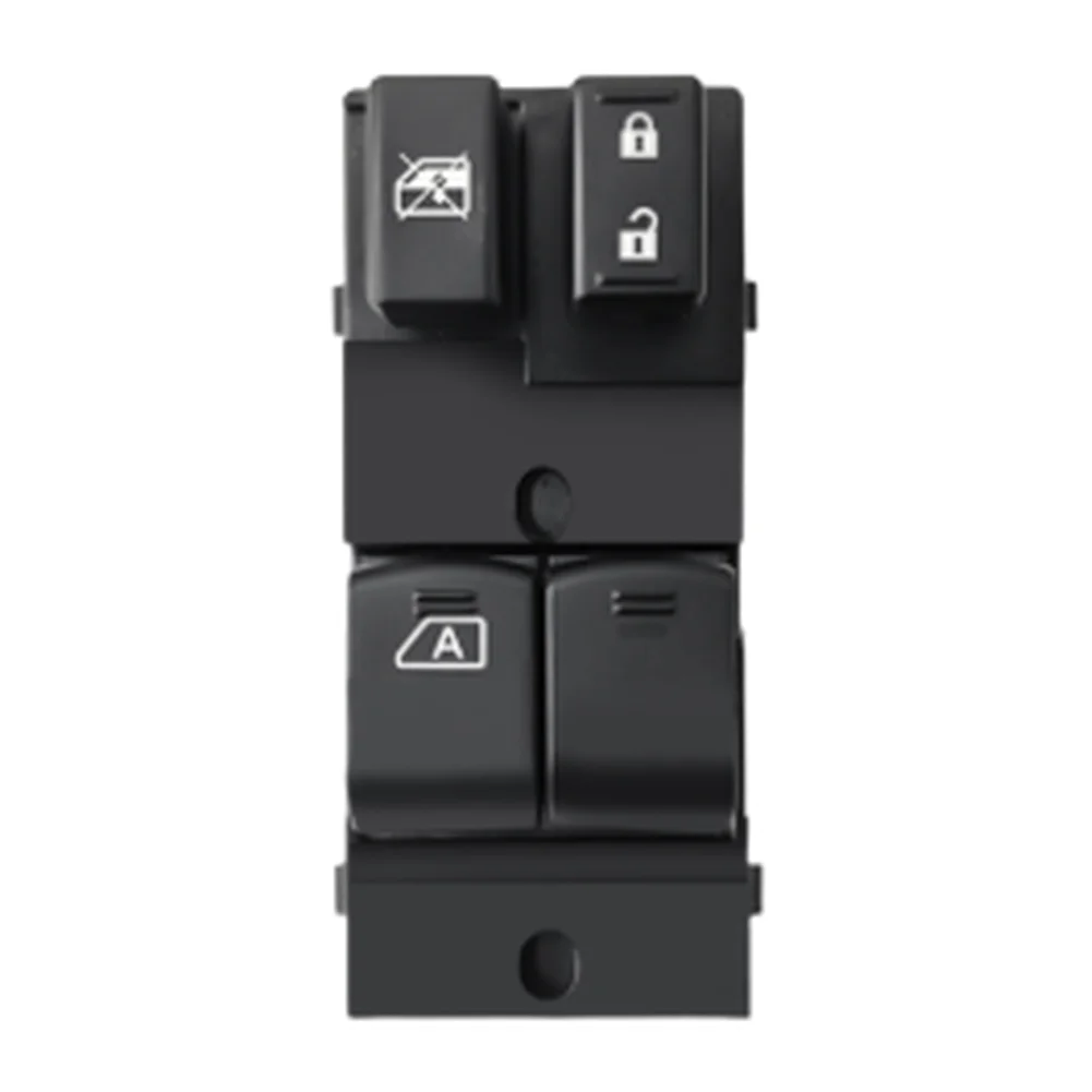 As Shown Electric Window Control Electric Window Switch For Nissan Replacement Parts Black Finish 2 Door Compatible