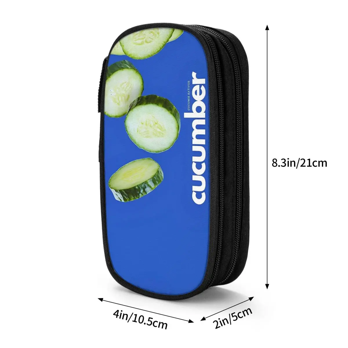 오이 연필 케이스 더블 레이어 연필 가방 소년 소녀 카와이 대학 학교 연필 케이스 용품