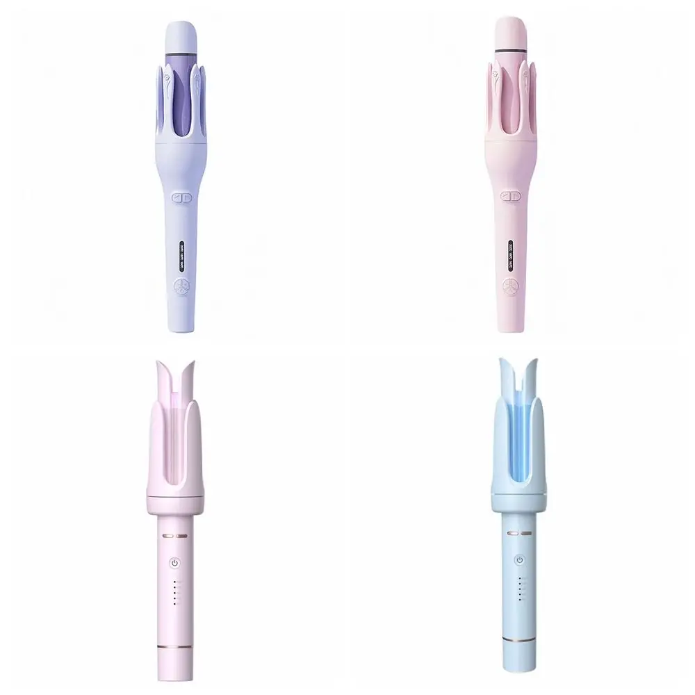 تصميم محمول 2 في 1 مكواة تجعيد الشعر 32 مم حجم البرميل استقامة وتجعيد الشعر الدوار التلقائي