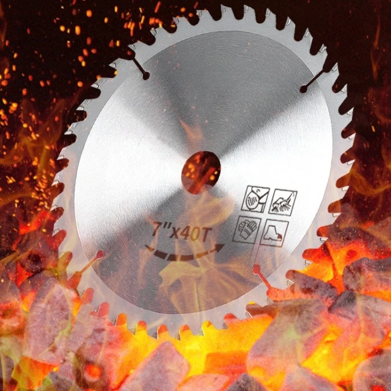 

1Pc Circular Saw Blade Carbide Wood Cutting Disc TCT Saw Blade 180mm 60T x25.4mm Tipped Cutter Woodworking Cutting Tools Disc