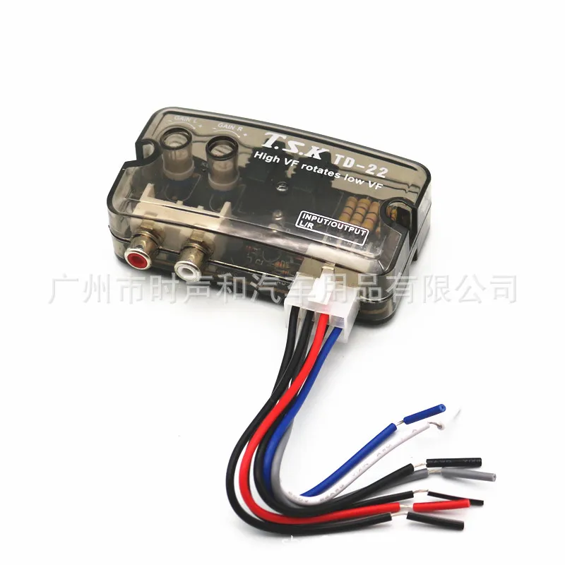 TD-22 High To Low with Delay Function Control Cable Adjustable High Frequency To Low Frequency Audio Converter