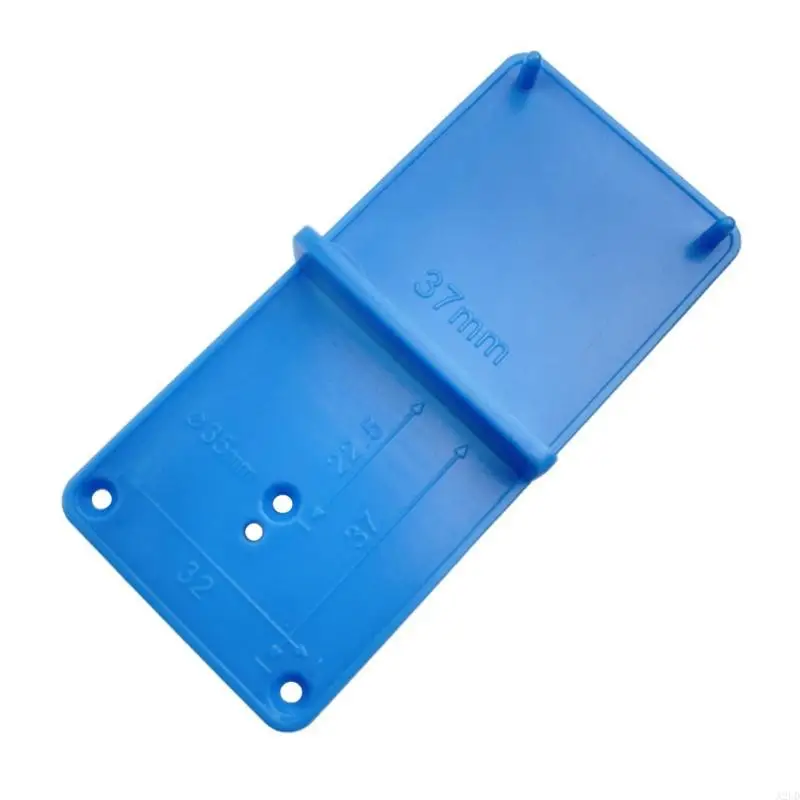 A2UD Sturdy Woodworking Drill Locator Easy To Read Scale Drill Guide Board Positioning Tool For Enhances Woodworking