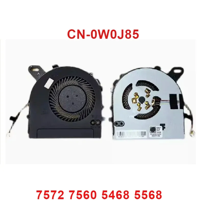 

For Dell Inspiron 15 7572 7560 15-7560 Vostro 5468 5568P62F P62F001 Laptop CPU Cooling Fan CN-0W0J85 0W0J85 W0J85 DC28000ICR0