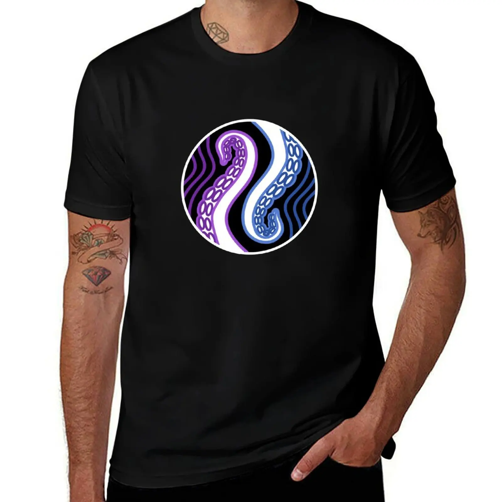 

Wordy Octopi Icon T-Shirt customs design your own aesthetic clothes Funny t-shirt funny shirt cotton cotton t shirt men