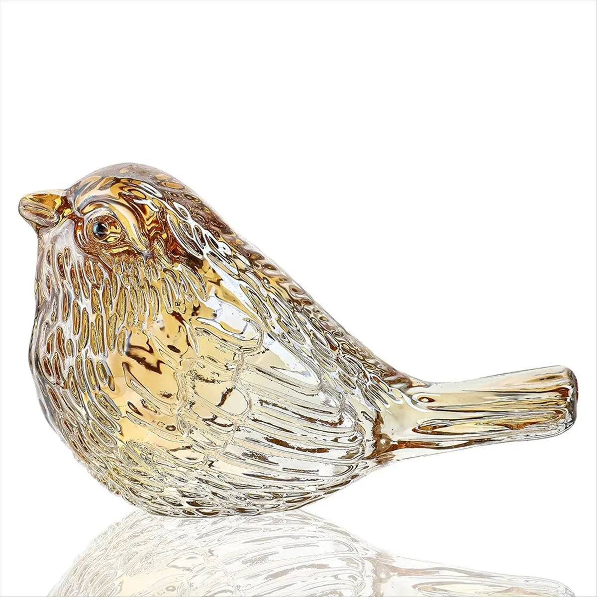 A20I Blown Glass Birds Collectible Figurines Crystal Birds Gifts for Glass Figurines for Animal Lovers for Table Home Decor C