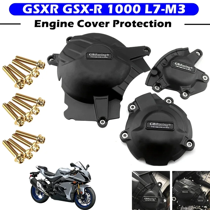 

Защитный чехол крышки двигателя мотоцикла GB Racing для SUZUKI GSX-R1000 2017-2023 GSXR1000 L7-M3 GSX-1000R GBRacing