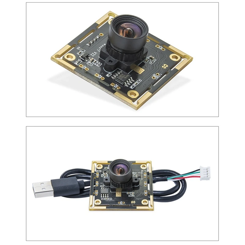 ABAC-6PCS OV9732 Camera Module 1MP 1280X720 30Fps USB Free Driver Manual Focus With 1 Meter Cable For Winxp/7/8/10