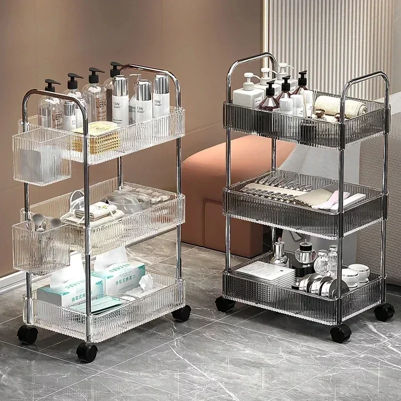 

Hairdresser Beauty Salon Trolley Salon Rolling Cosmetic Acrylic Tattoo Trolley Spa Nails Auxiliar Salon Furniture