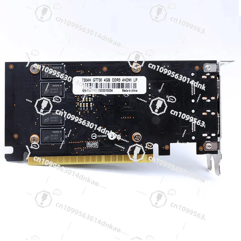 GT730 Multi-screen Graphics Card Desktop Four-screen 4hdmi Splicing Projection Half-height Server Graphics Card