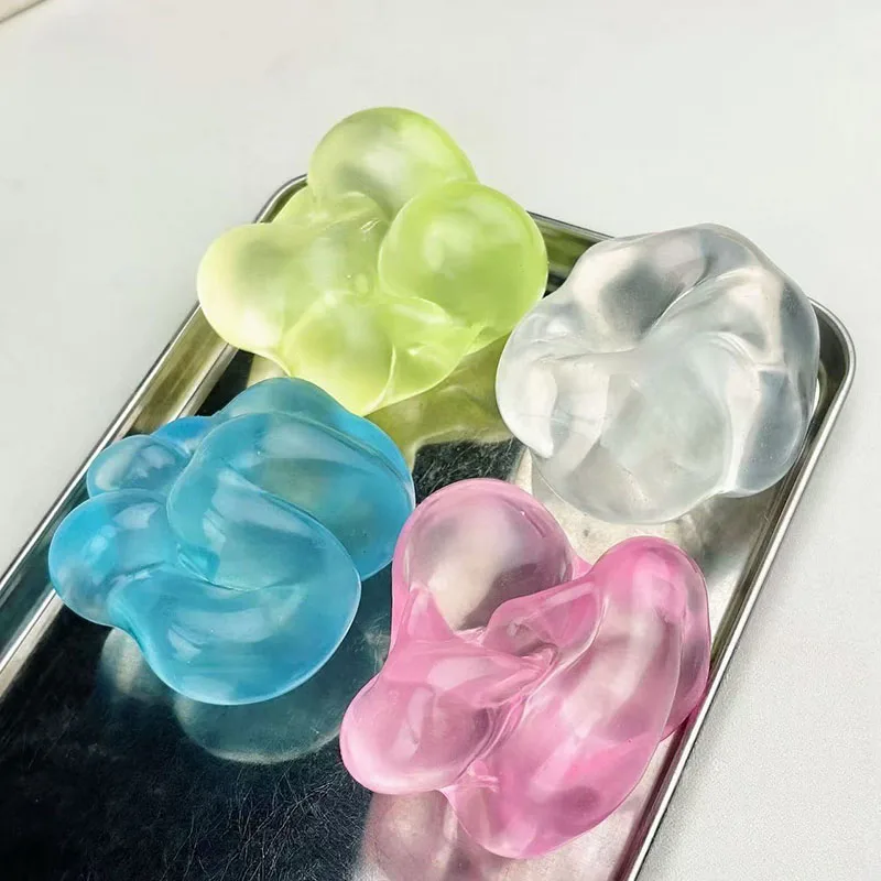Formbares Quetschspielzeug aus Kokosnussöl, Formbarer Stressball, Vaseline Fidget Squishies, Spaßiges Anti-Stress-Sensorikspielzeug, Geschenk für Erwachsene