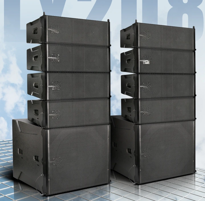 Dual 8-Zoll-Linear-Array-Audioset, profession elle Lautsprecher für Bühnen performance