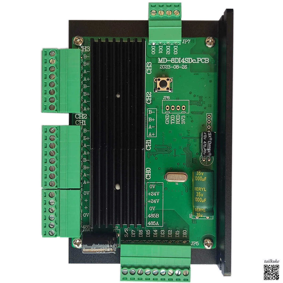 3-axis 4-axis Stepper Motor Motion Control Driver Integrated Drive Control Integrated Wiring Less Expansion More Axes