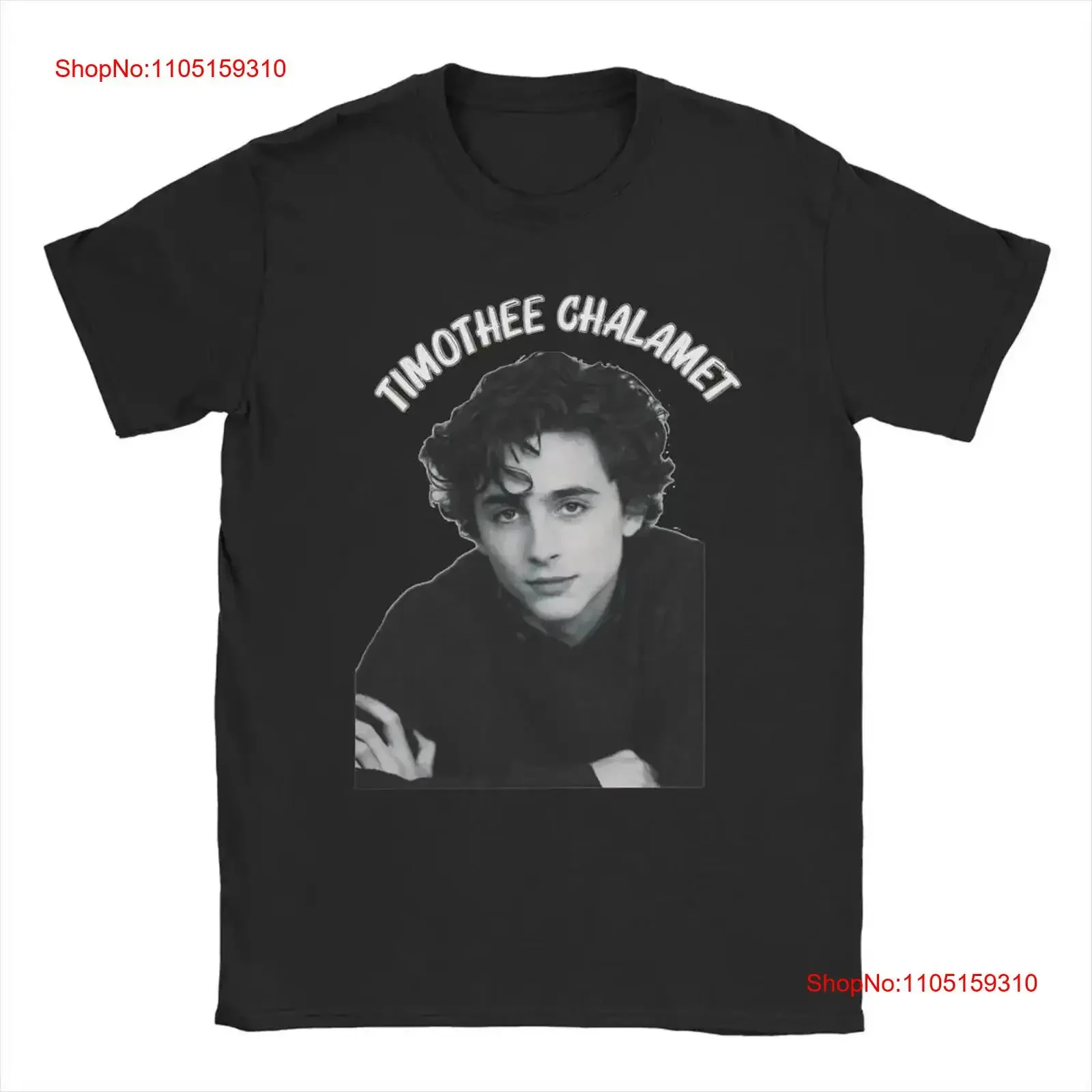 

Timothee Chalamet T Shirt for Men Funny Cotton Crewneck vintage Washed designer clothes Breathable Versatile Casual Unisex