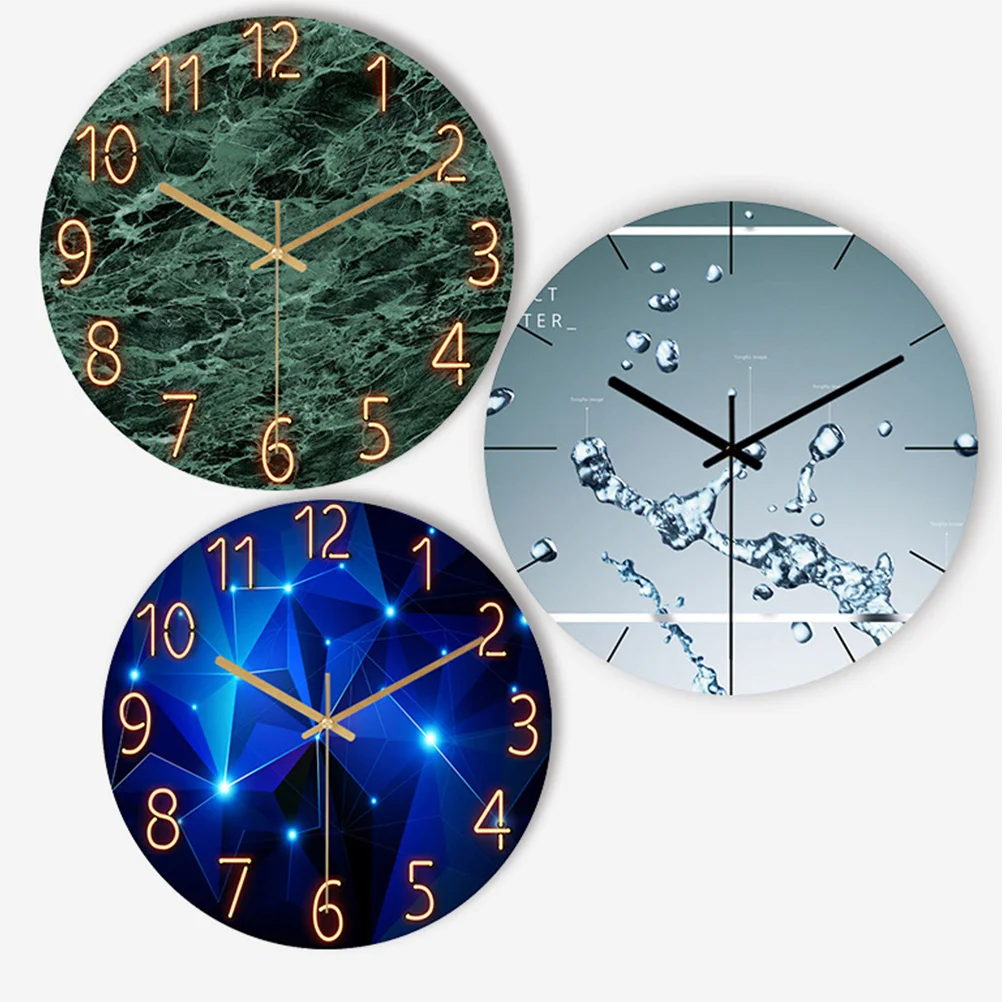 

Quartz Wall Clock 30 Inch Silent Operation Elegant Hanging Decor for Living Room Bedroom Dining
