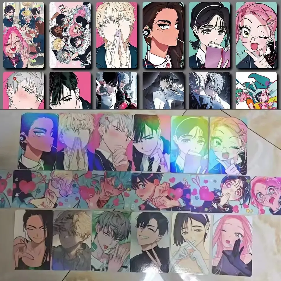 Alien Stage Anime Kleine Karte 55 Stück 7,6 cm Fotokarten LOMO Karte Fotokarte für Fans Sammlung Kinder Firends Geschenk für Fans Postkarte – Detail 4