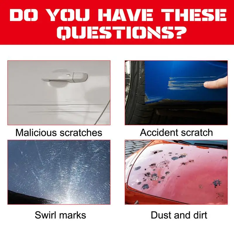 Scratch Repair Wax For Car 60ml Professional Car Paint Deep Scratch Repair Agent Professional Car Paint Deep Scratch Repair