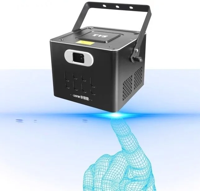 Party Laser New Little Elf 4-in-1 Laser Light Home Bar Stage Lighting (Voice Control+DMX Control+Automatic)