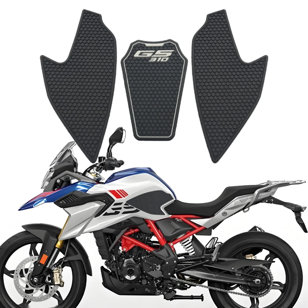 For BMW G310GS G310 GS 2022- Motorcycle Accessories Non-Slip Side Fuel Tank Stickers Pad Rubber Sticker