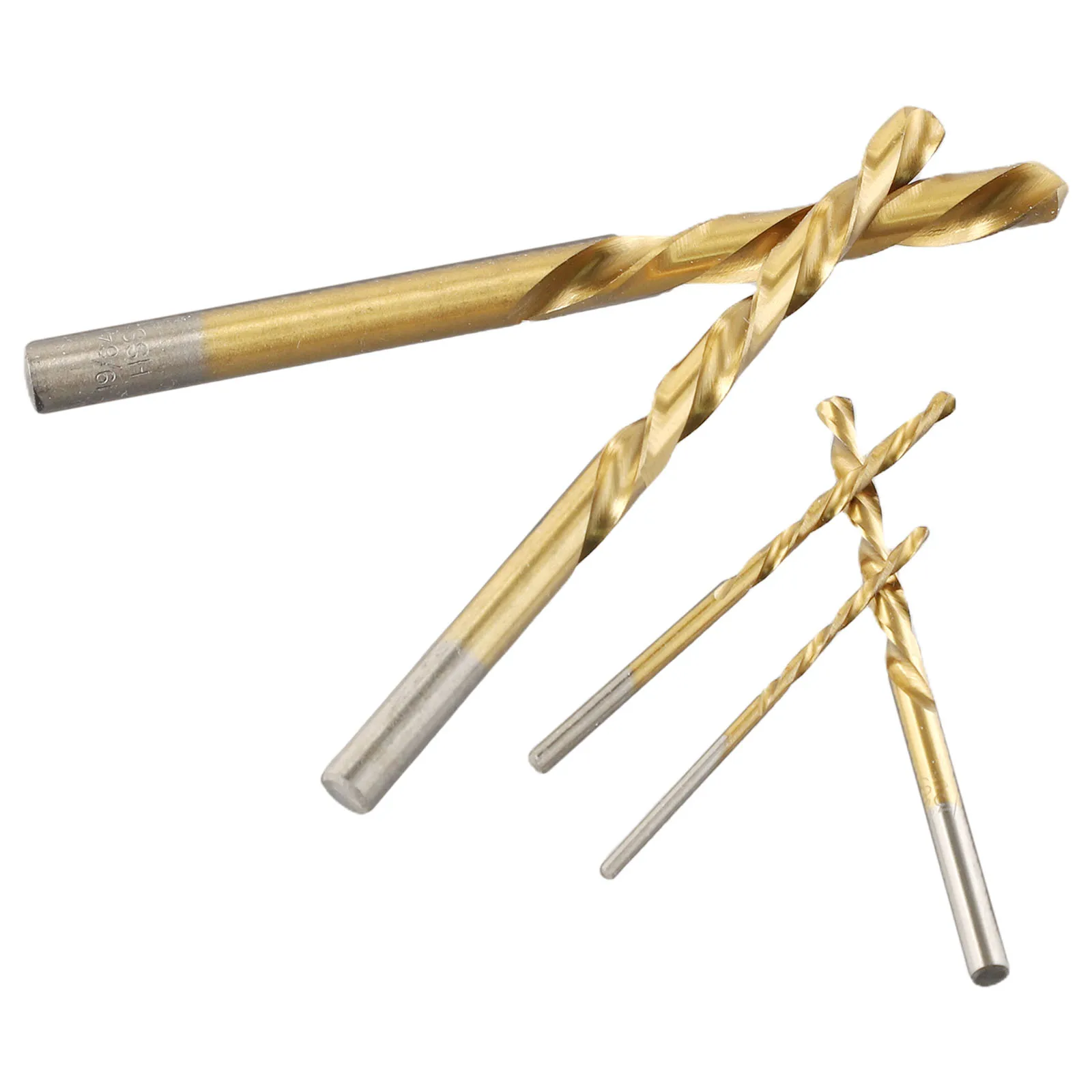 Left Hand Drill Bit 3.2/4.8/6.4/8.0/8.7mm Gold Screw Bolt Remover 3.2/4.8/6.4/8.08.7mm 5 Pieces/set Convenient