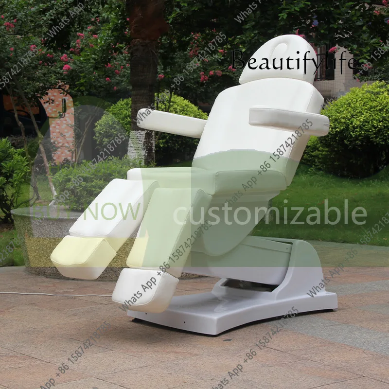 

Z45-Electric lifting beauty bed, tattoo bed, split legs, micro-plastic tattoo embroidery, body experience, beauty chair wholesal