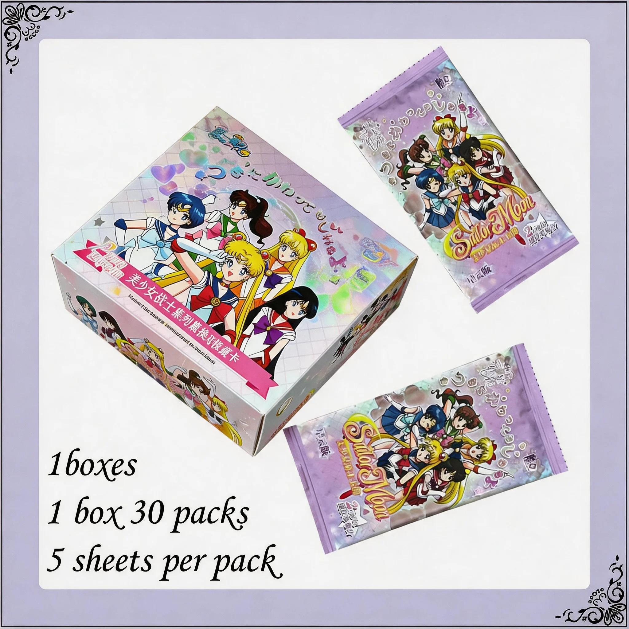 Sailor Moon Series Collection Card Birthday Gifts Anime Girl Party Swimsuit Bikini Feast Booster Box Doujin Toys and Gifts