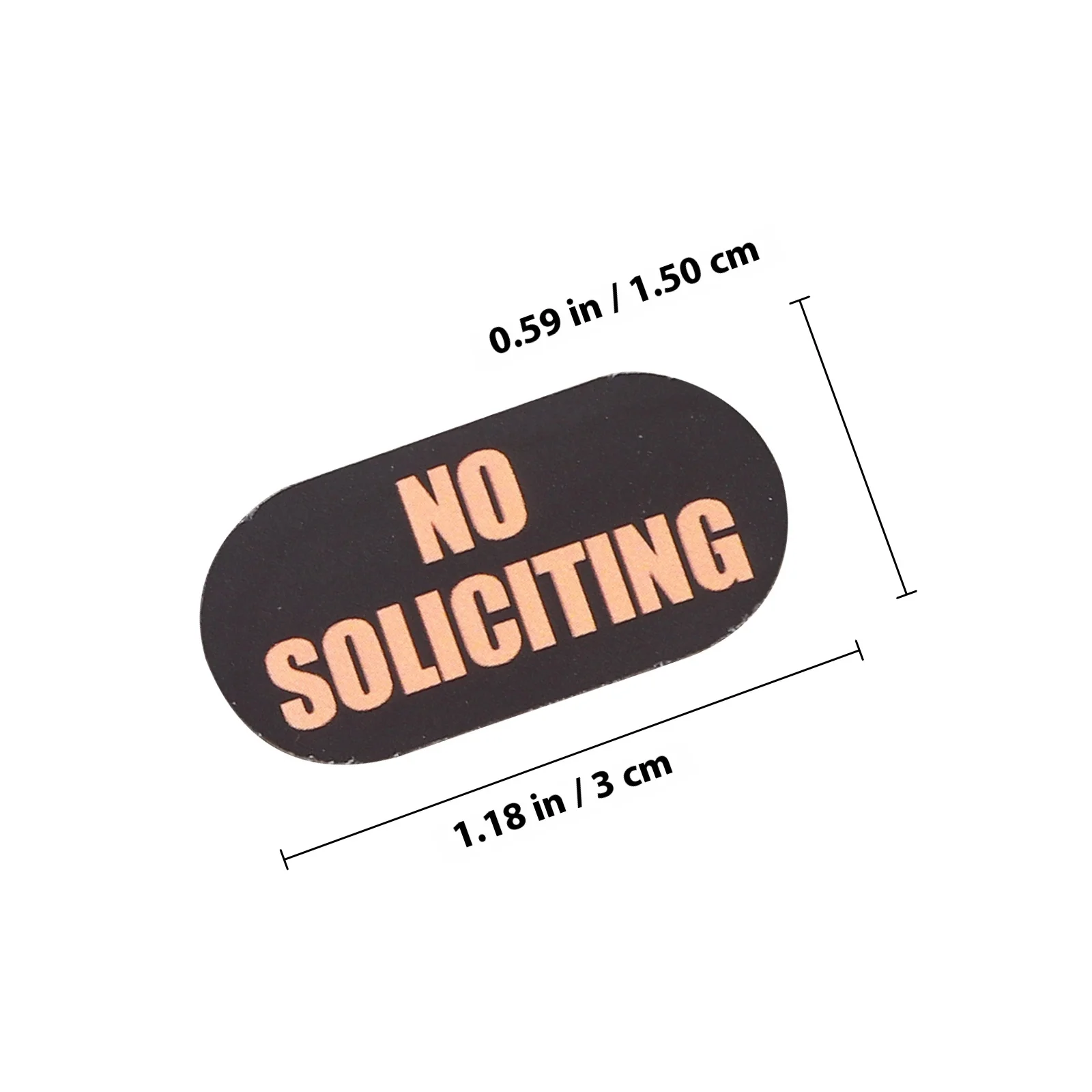 Soliciting Stickers For Door Pvc Waterproof Adhesive Decal Home Window Front Door No Ringing Sign No Soliciting Signs For