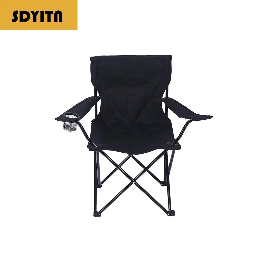 

Portable Folding Chair with Backrest and Armrest for Camping and Fishing Camping Chair Lightweight Folding Beach Chair