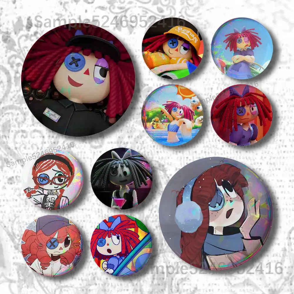R-Ragatha T-TADC Badges Button Pins Brooch Creative Funny Quotes Clothes Backpack Jewelry Gift For Kids Friends