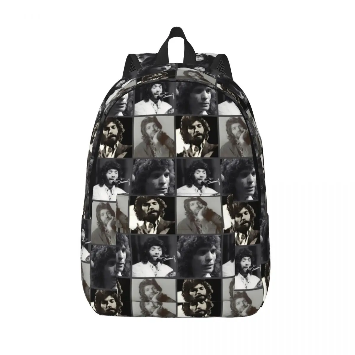 

Camarons De La Isla Flamenco Singer Cool Backpack Sports High School Work Music Rock Daypack for Men Women College Canvas Bags
