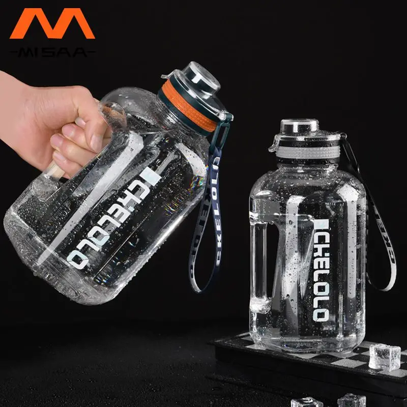 Thermo Bottles Large Gym Kettle Large Capacity Portable Drinkware Bucket Cup Fitness Space Cup Thermal Water Bottle Sport Bottle