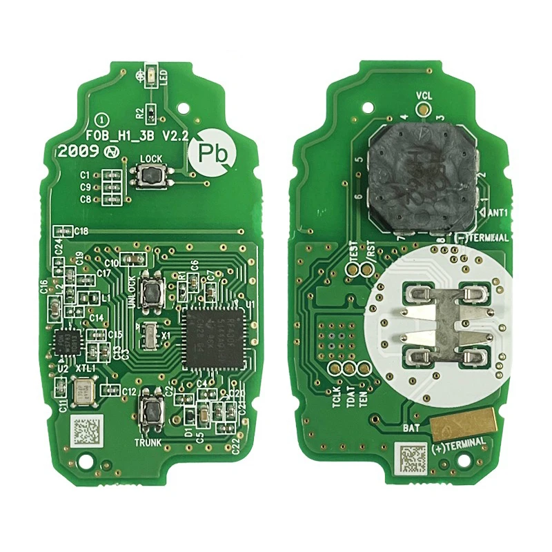 CN020213 Original PCB 3 botones sin llave Go remoto Fob 8A Chip 433Mhz FCC 95440-G3100 SYEC3F0B1608 para Hyundai I30 2018-2019