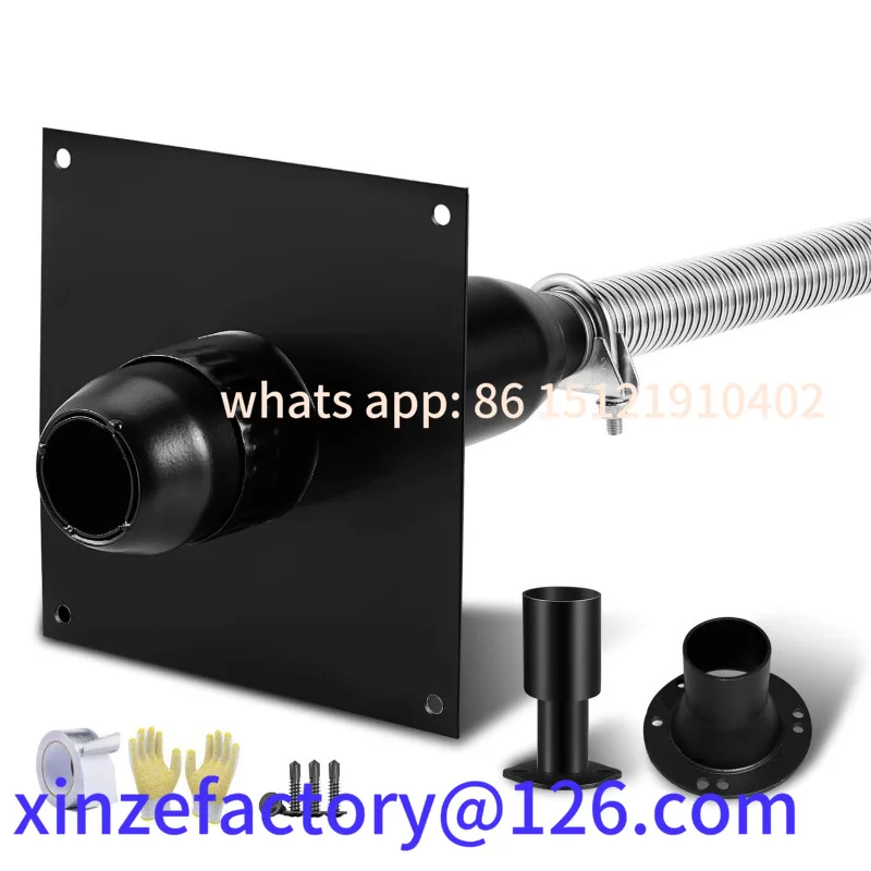 

Customizable generator exhaust expansion with