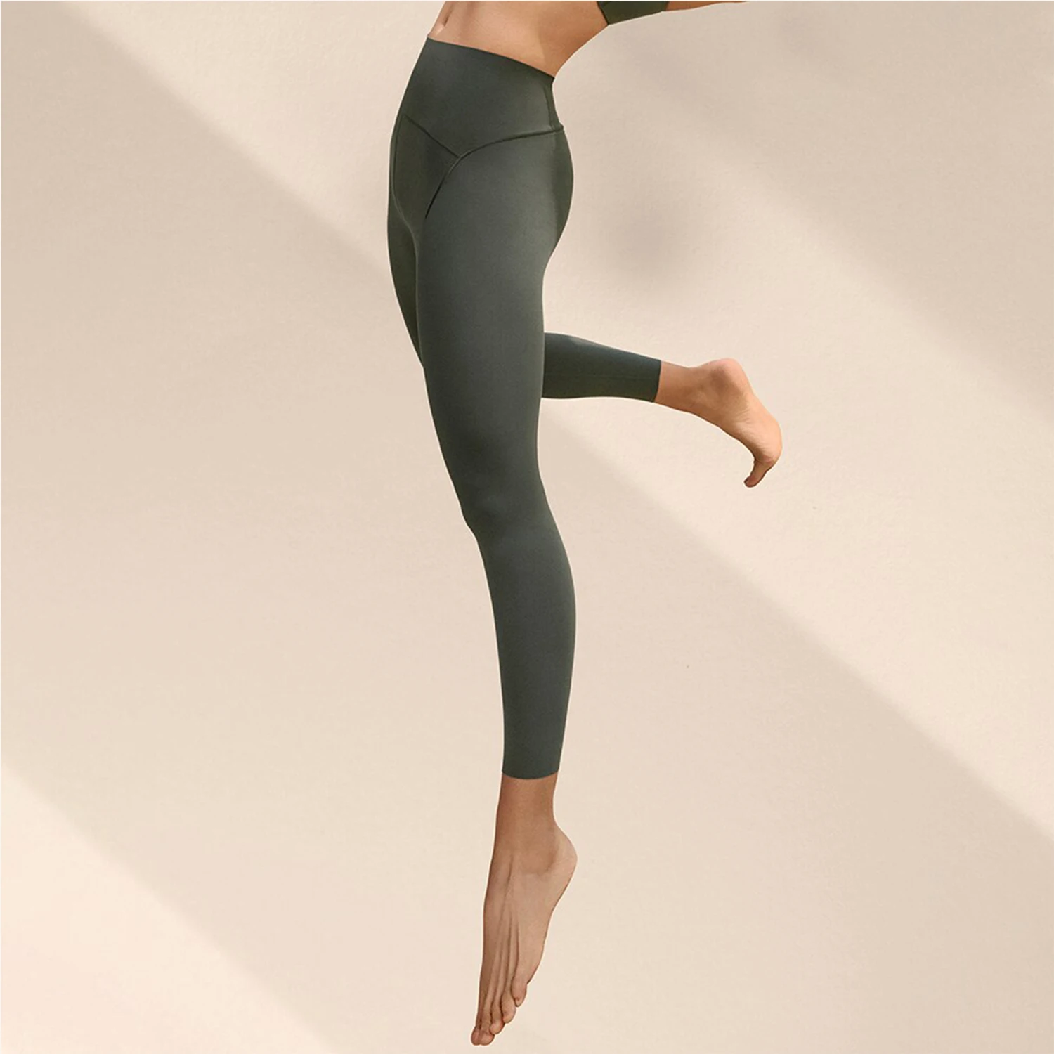 Adidas genuine new women's yoga tight fitting sports cropped pants IT9117
