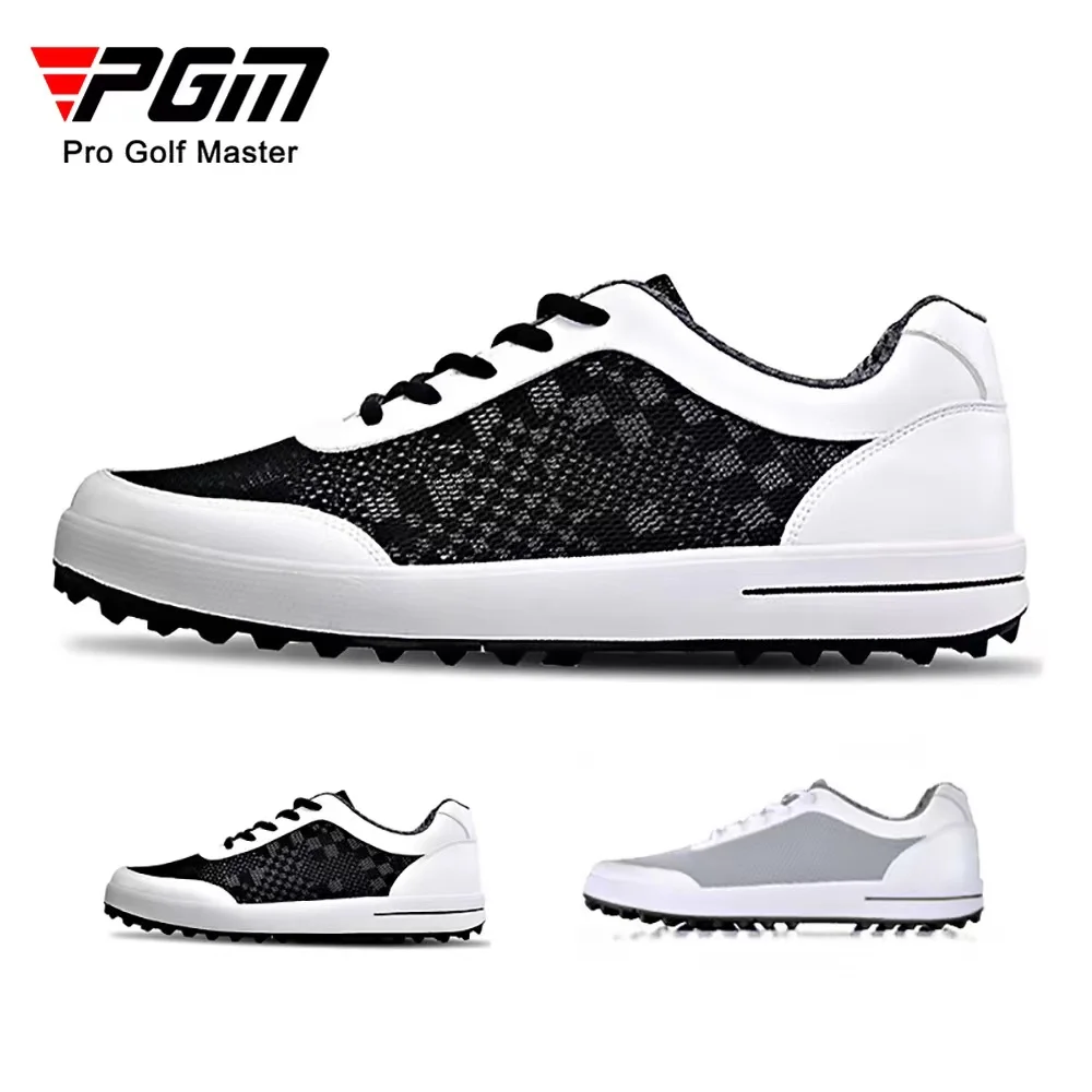 Original PGM XZ079 Breathbale Golf Shoes No Spike Golfer Footwears Walking Sneakers Comfortable Non-Slip Golf Luxury Shoes