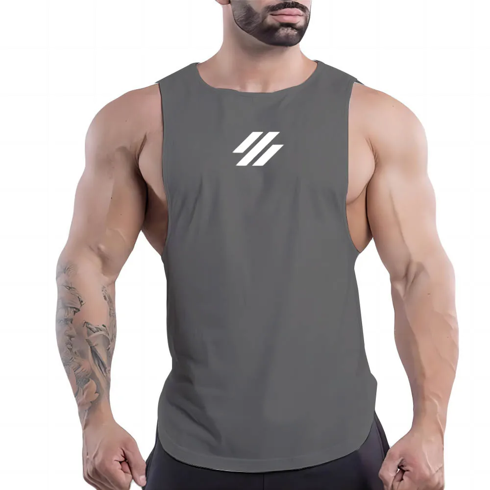 Fashion Outdoor Four Seasons Quick Dry Sleeveless Shirt Basketball Leisure Breathable Y2k Sport Fnaf Gym Clothing Men Tank Top