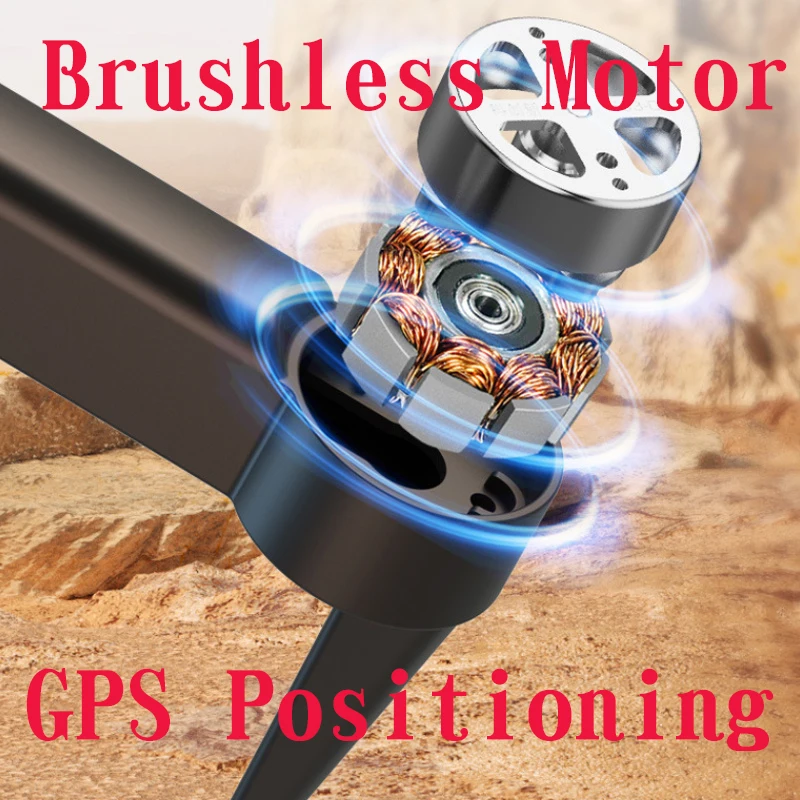 Grensoverschrijdende Borstelloze H926 Drone Optische Stroming Positionering High-Definition Luchtfotografie Opvouwbaar Quadcopter Afstandsbediening Vliegtuig Speelgoed