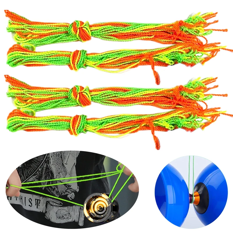 10 ~ 50 Stück Yoyo Saiten Ersatz Wettbewerb Souvenirs Polyester Baumwolle Spiel Professionelles Zubehör für Anfänger Geschenke TMZ – Detail 3
