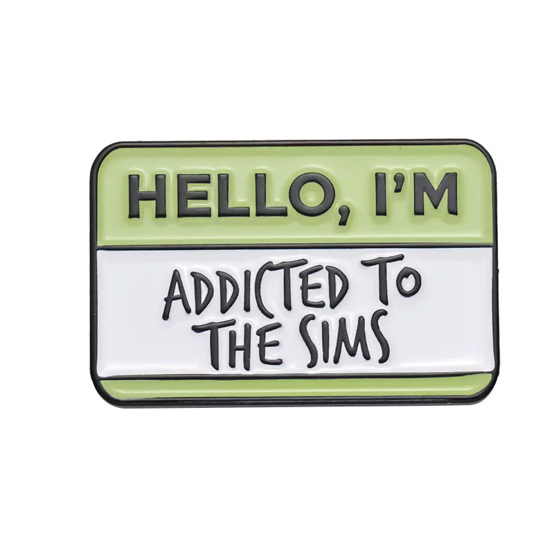 Creative Hello Brooch Reading Maybe Anxious Nervous Not Interested Rainbow Proud Mom/Dad Do Best Metal Badge Punk Pins Jewelry
